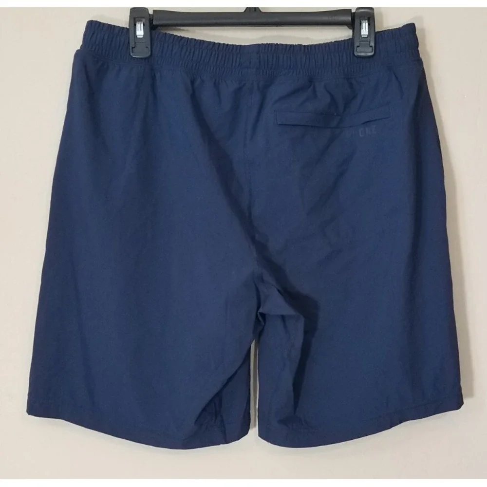 Rhone Shorts Peleton Men Large Versatility Athletic Unlined Stretch‎ Navy Blue
